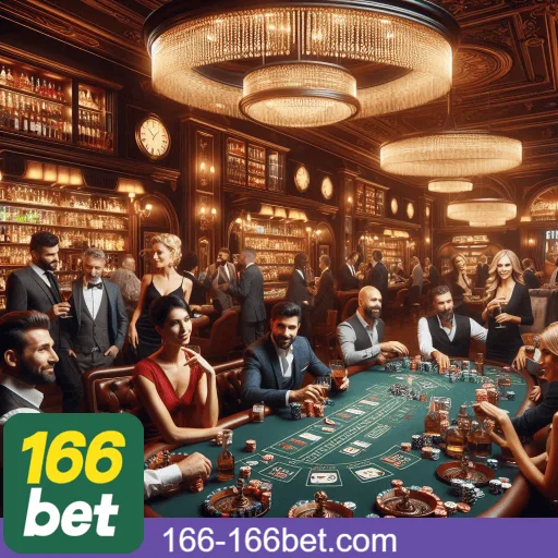 Imagem promovendo a página oficial da 166BET no Facebook